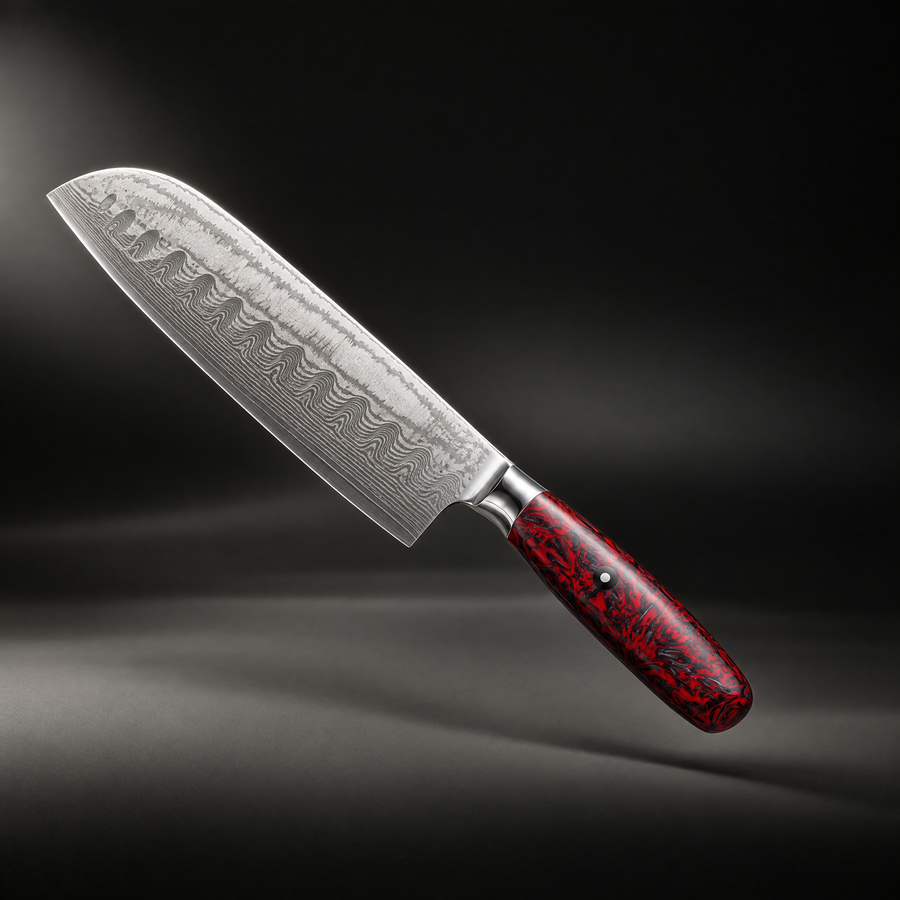 Kurenai Santoku Knife
