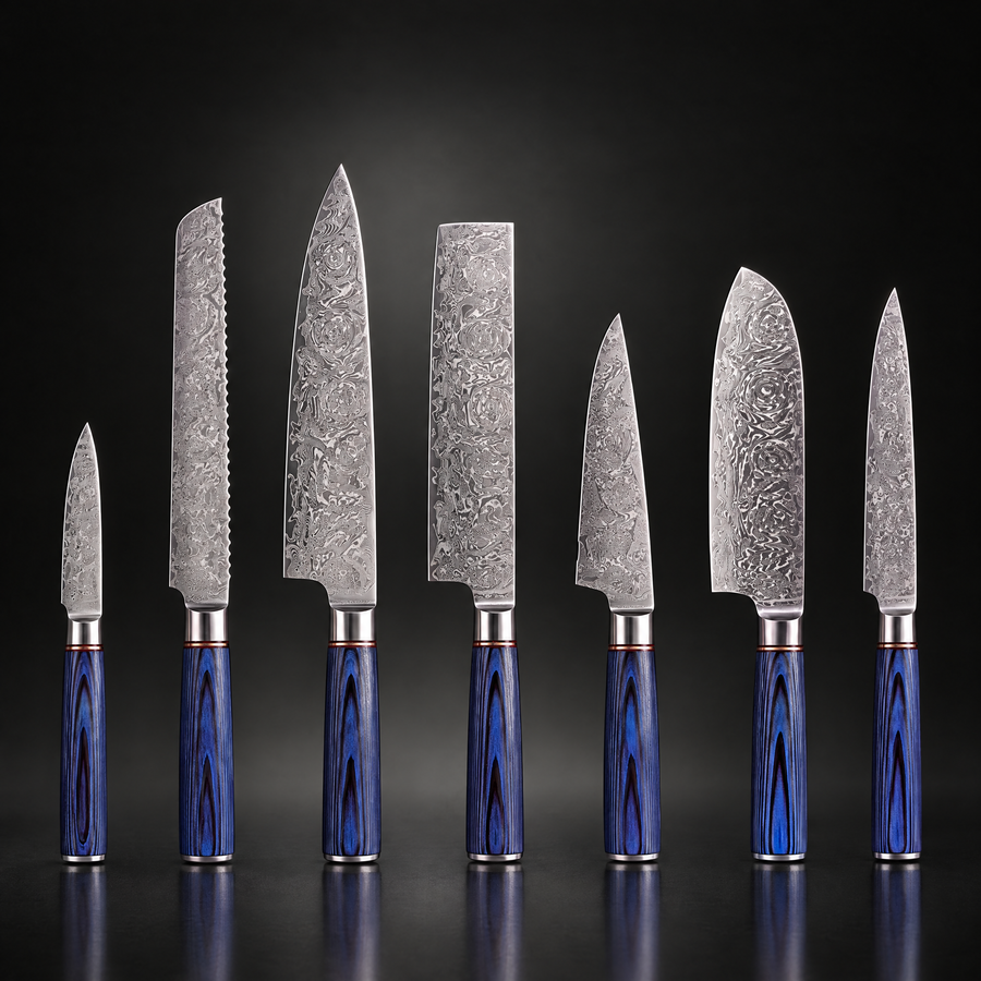 Seiryu 7-Piece Knife Set