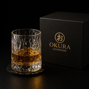 Japanese Edo Kiriko Glacier-Cut Crystal Whisky Glass - Crystal Whiskey Glass