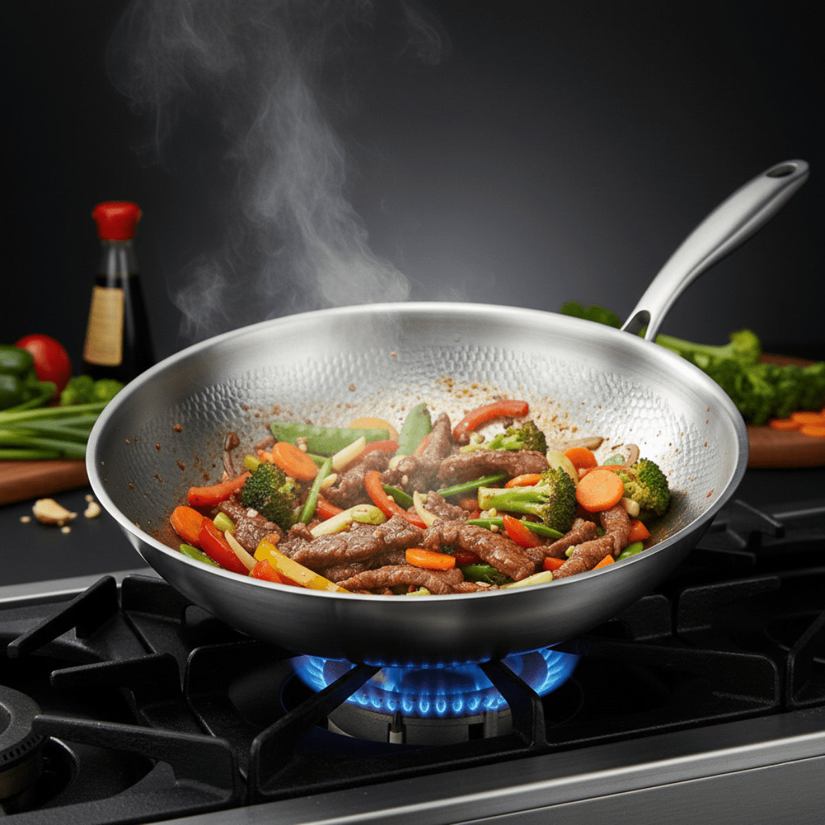 Titanium Wok Pan I Chemical-Free