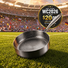 Hand-Hammered High-Wall Titanium Pan | World Cup 26