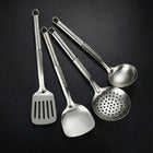Hand-Hammered Titanium Pan & Sauté Set with Walnut Board and Utensils