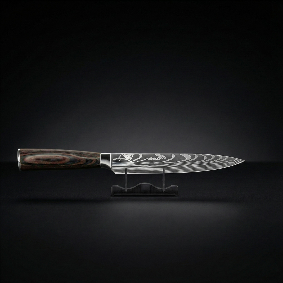 Premium Damascus Chef’s Knife – 5.3 inch (13.5 cm) Precision Blade
