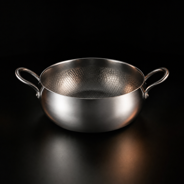 Okura Hand-Hammered Deep Titanium Pot