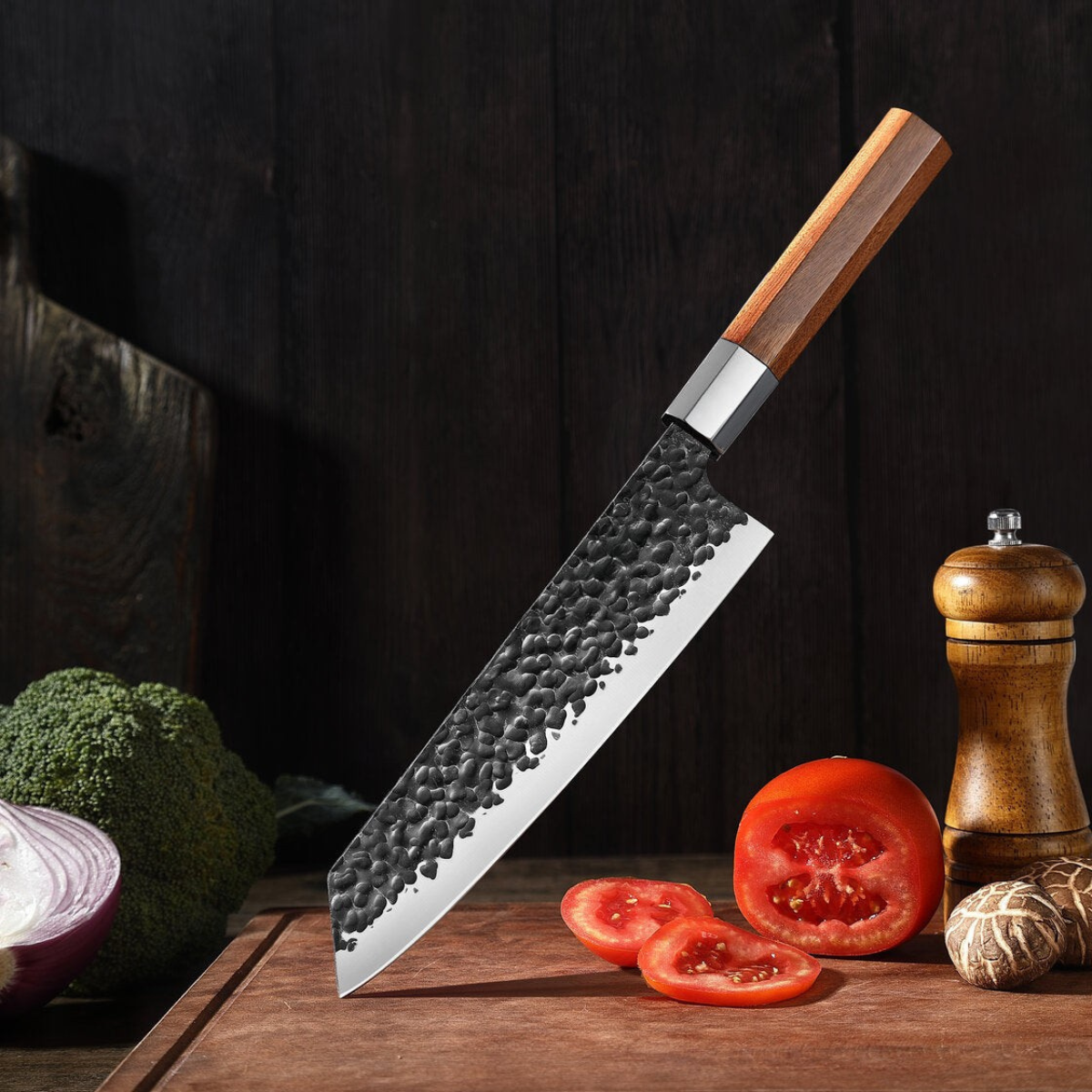 Kiritsuke Stainless Steel Knife – 13.6 inch (34.5 cm) Precision Blade