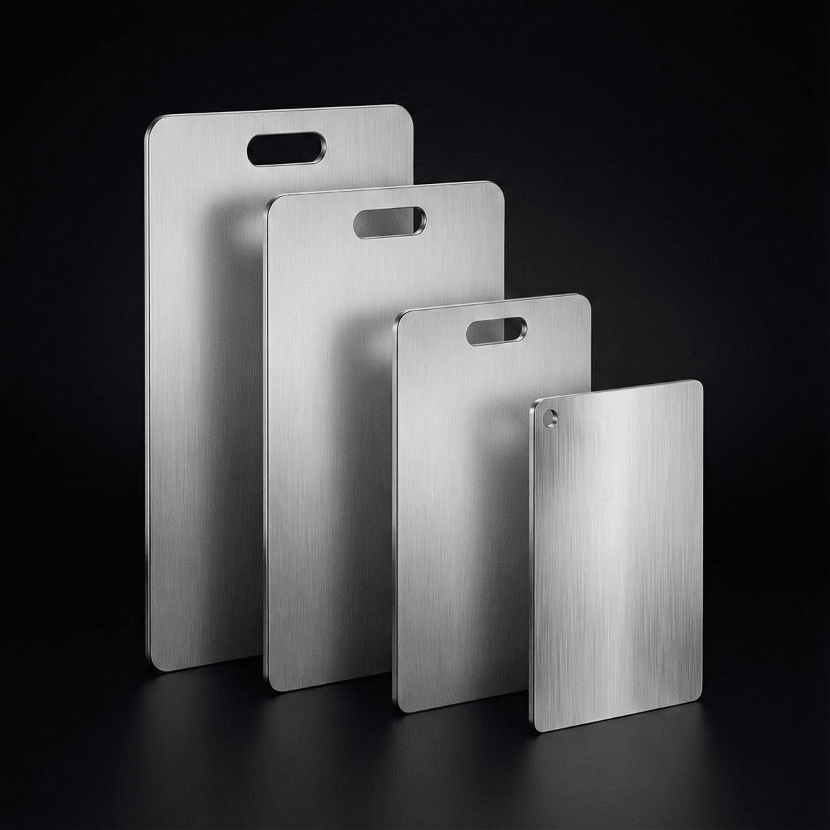 Ultra Thin Stainless Steel Cutting Boards – 15.4'' x 11''