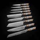 Japanese Damascus knife set, Okura Cookware