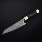 Kiritsuke Damascus knife, 24cm precision blade, Okura Cookware