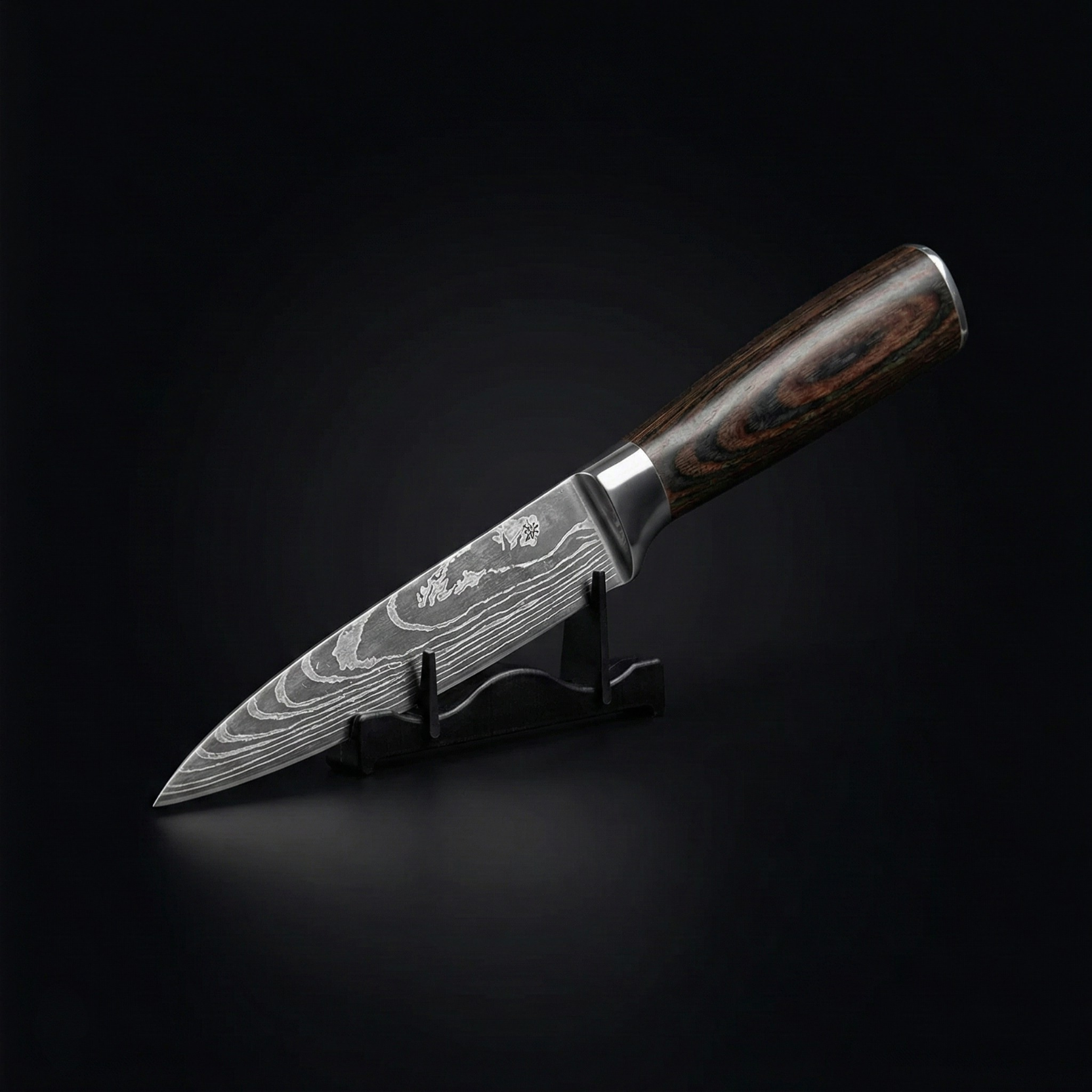 Premium Damascus Utility Knife – 3.1 inch (8 cm) Precision Blade