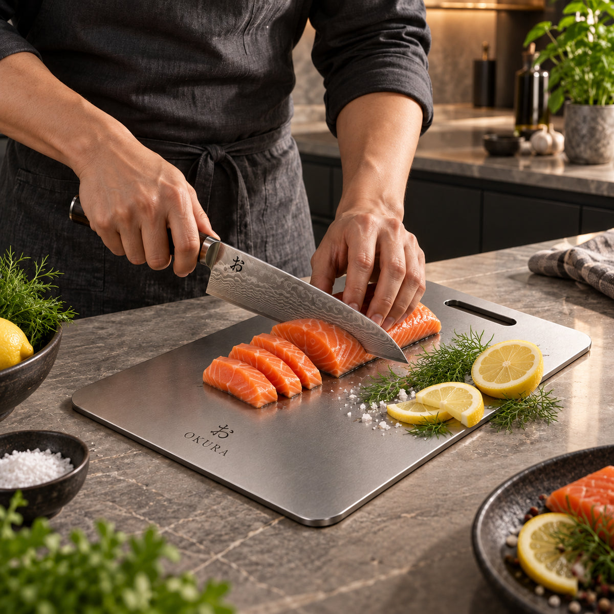 Titanium Cutting Board - PFAS Free