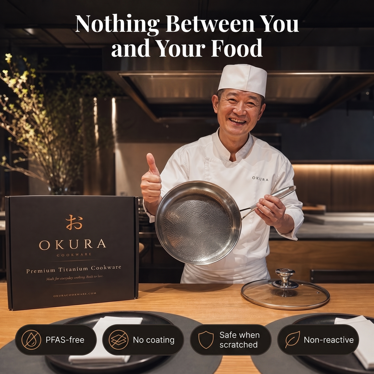 Okura Titanium Pan