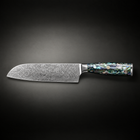 Gekko Santoku Knife, full side profile