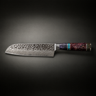 Retsu Santoku Knife, full side profile