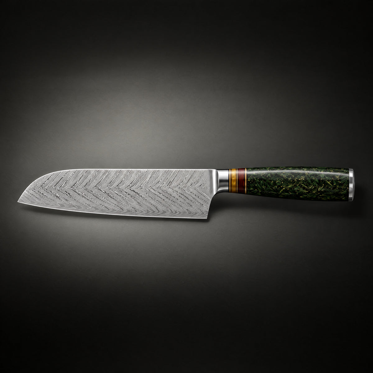 Daigo Santoku Knife, full side profile