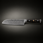 Kogane Santoku Knife, full side profile
