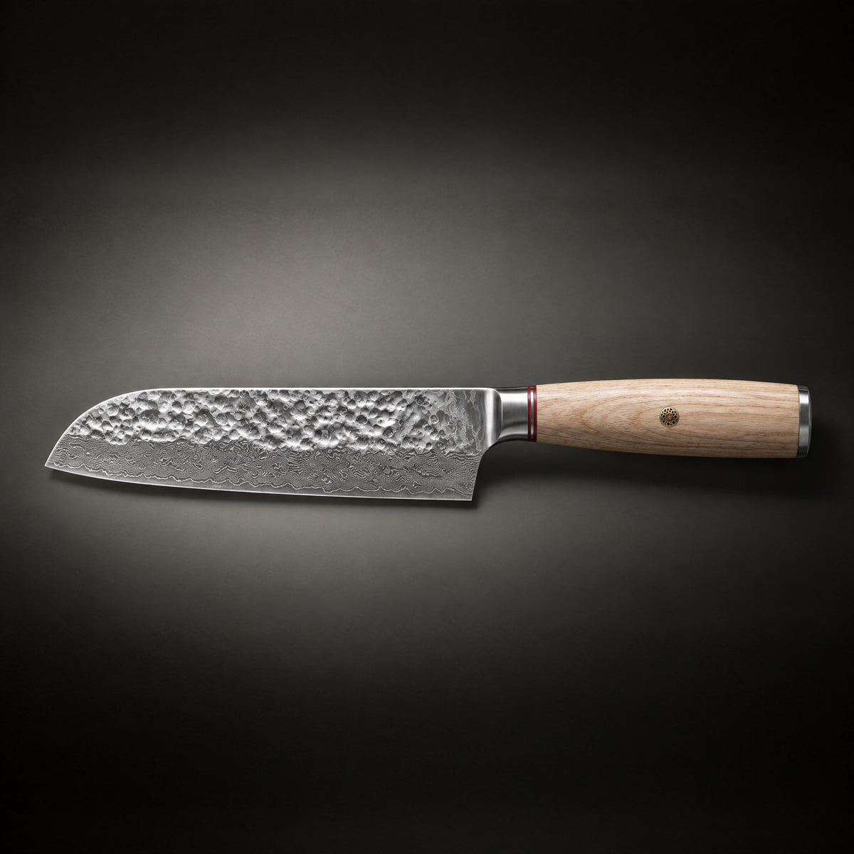Takumi Santoku Knife, full side profile