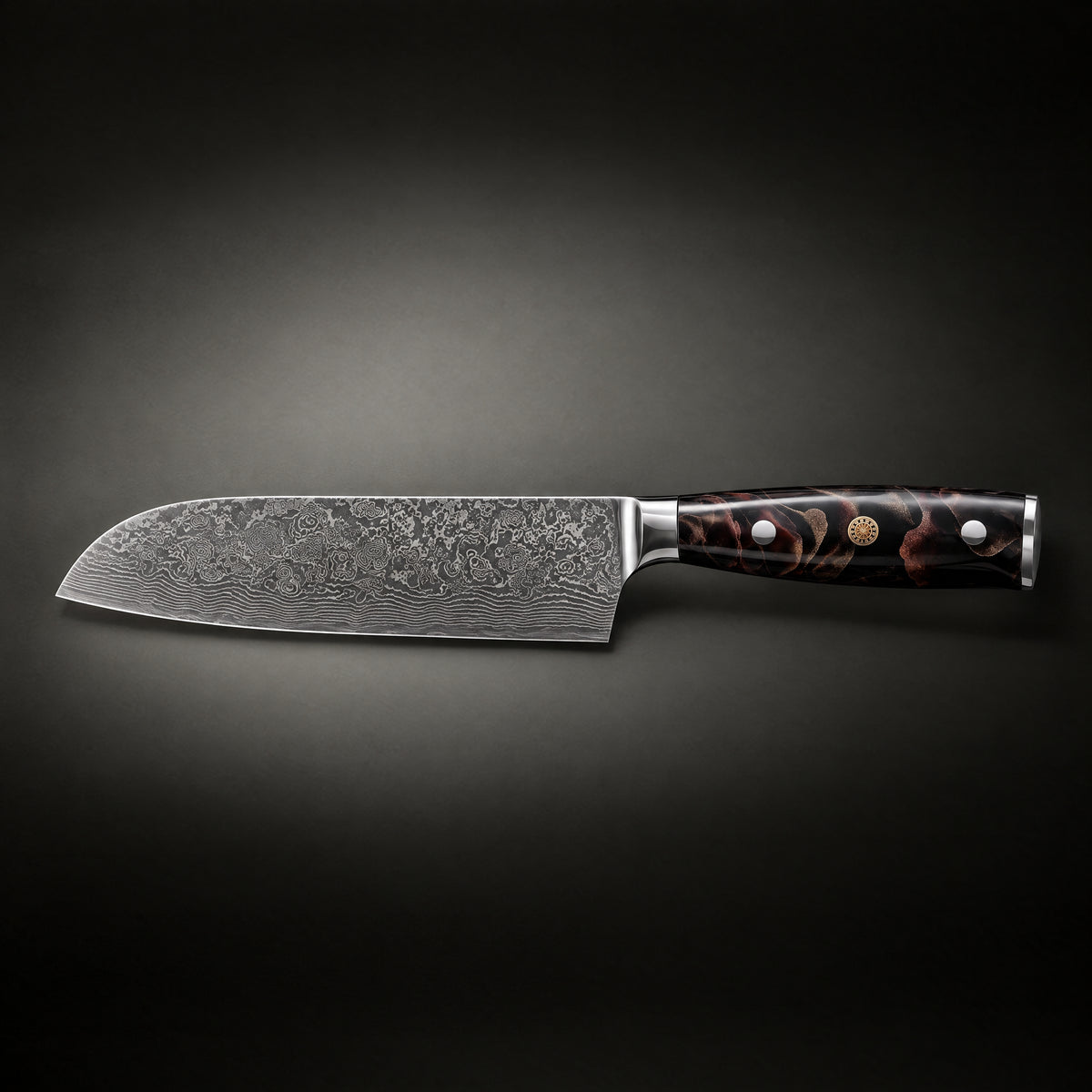 Kongo Santoku Knife, full side profile