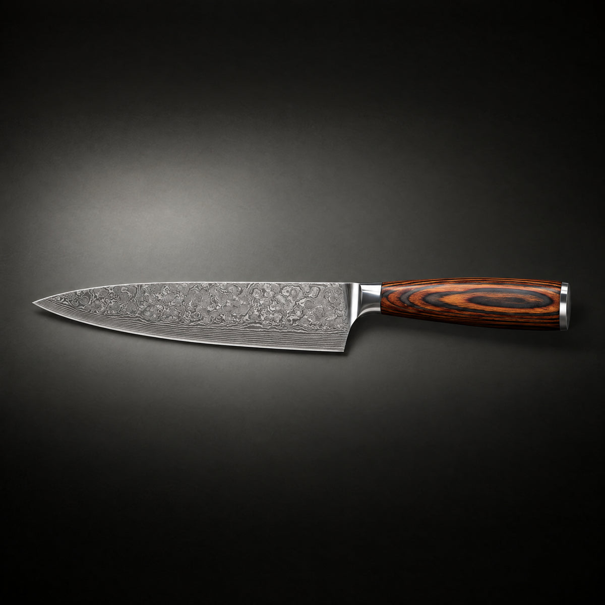Asahi Gyuto Chef Knife, full side profile