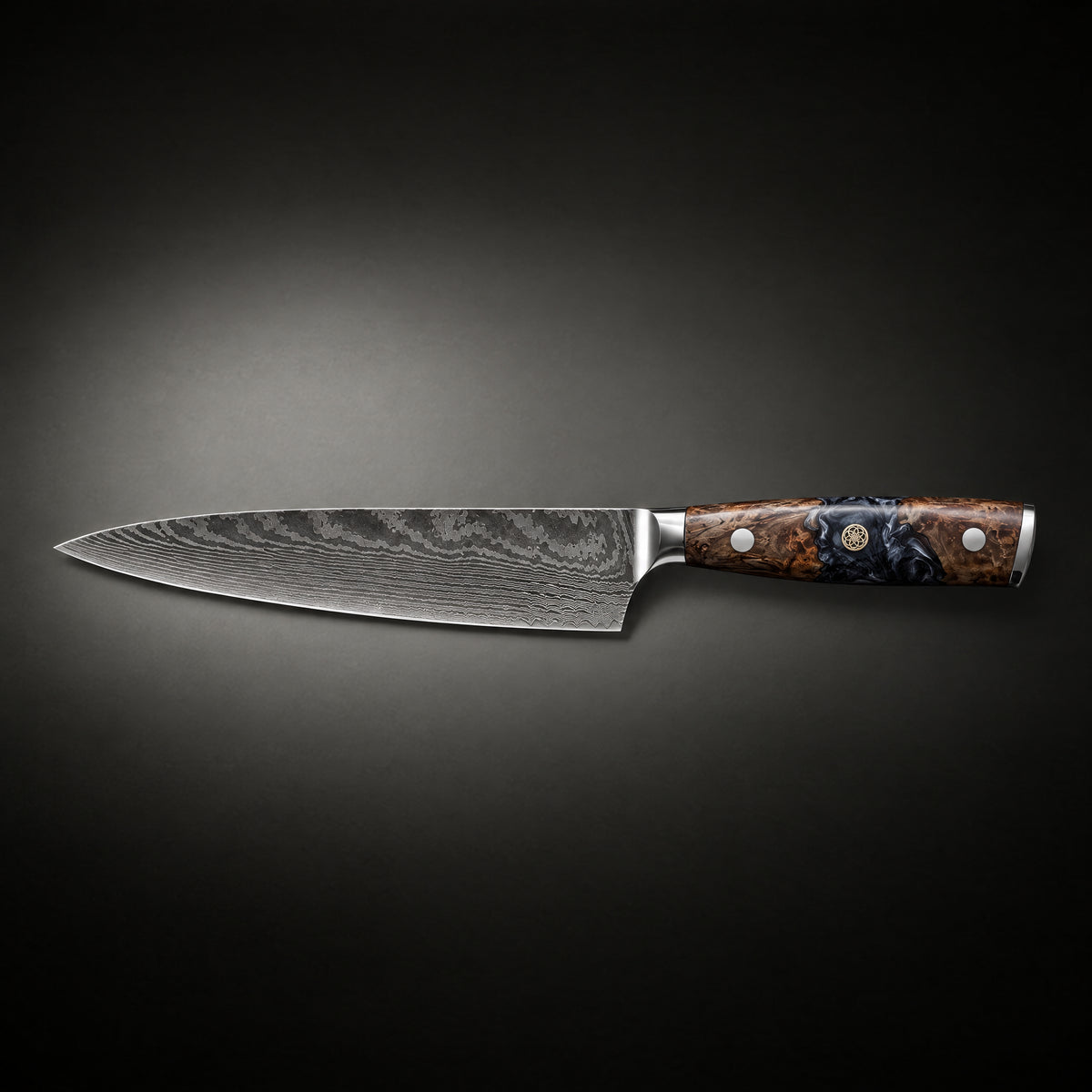 Haku Gyuto Chef Knife, full side profile