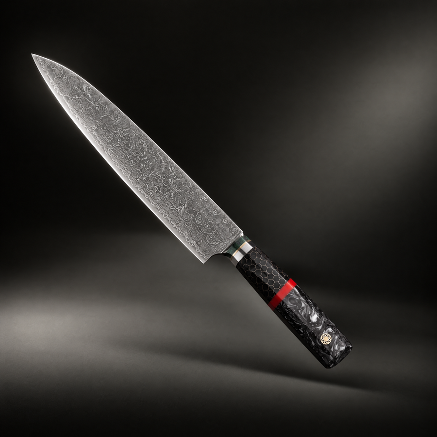 Shiden Broad Gyuto Chef Knife