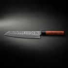 Akitsu Kiritsuke Knife, full side profile