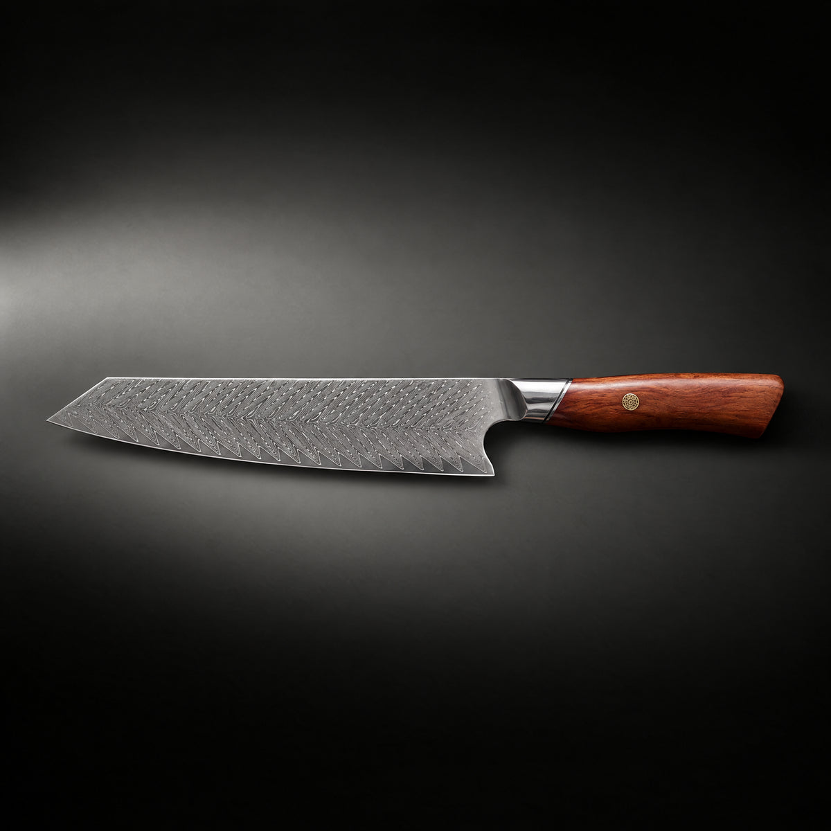 Asama Kiritsuke Knife, full side profile