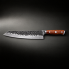 Hagane Kiritsuke Knife, full side profile