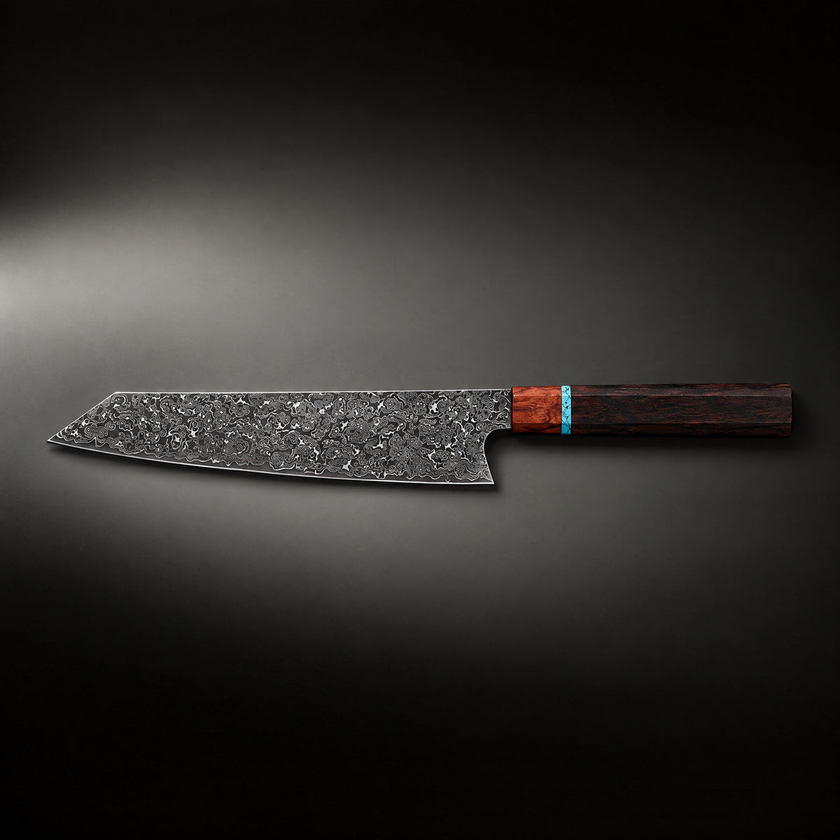 Isamu Kiritsuke Knife, full side profile