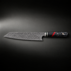 Shiden Kiritsuke Knife, full side profile