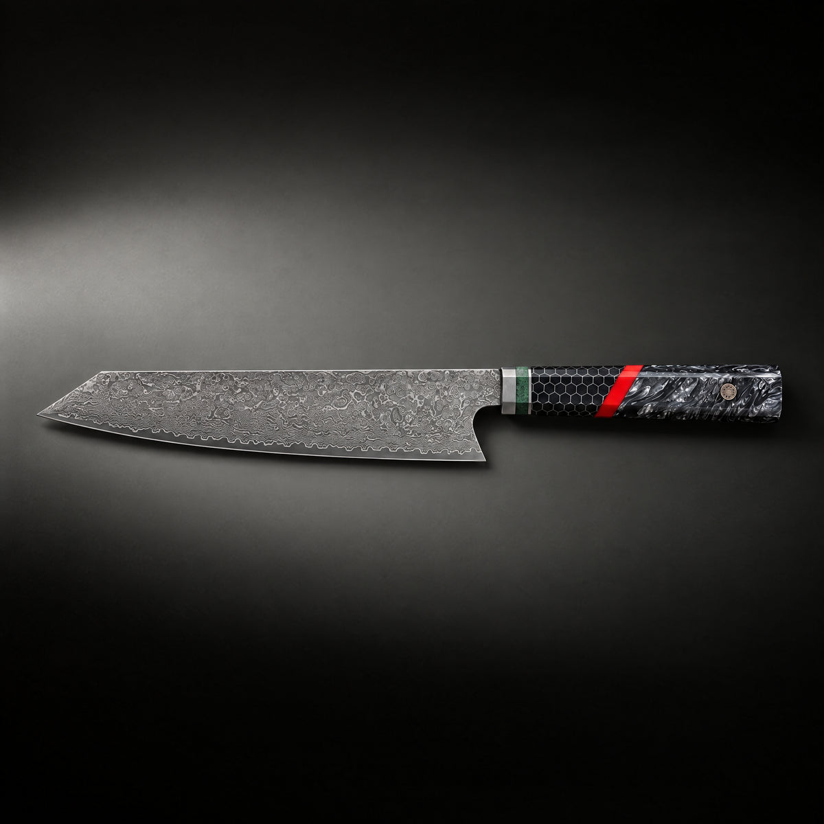 Shingen Kiritsuke Knife, full side profile