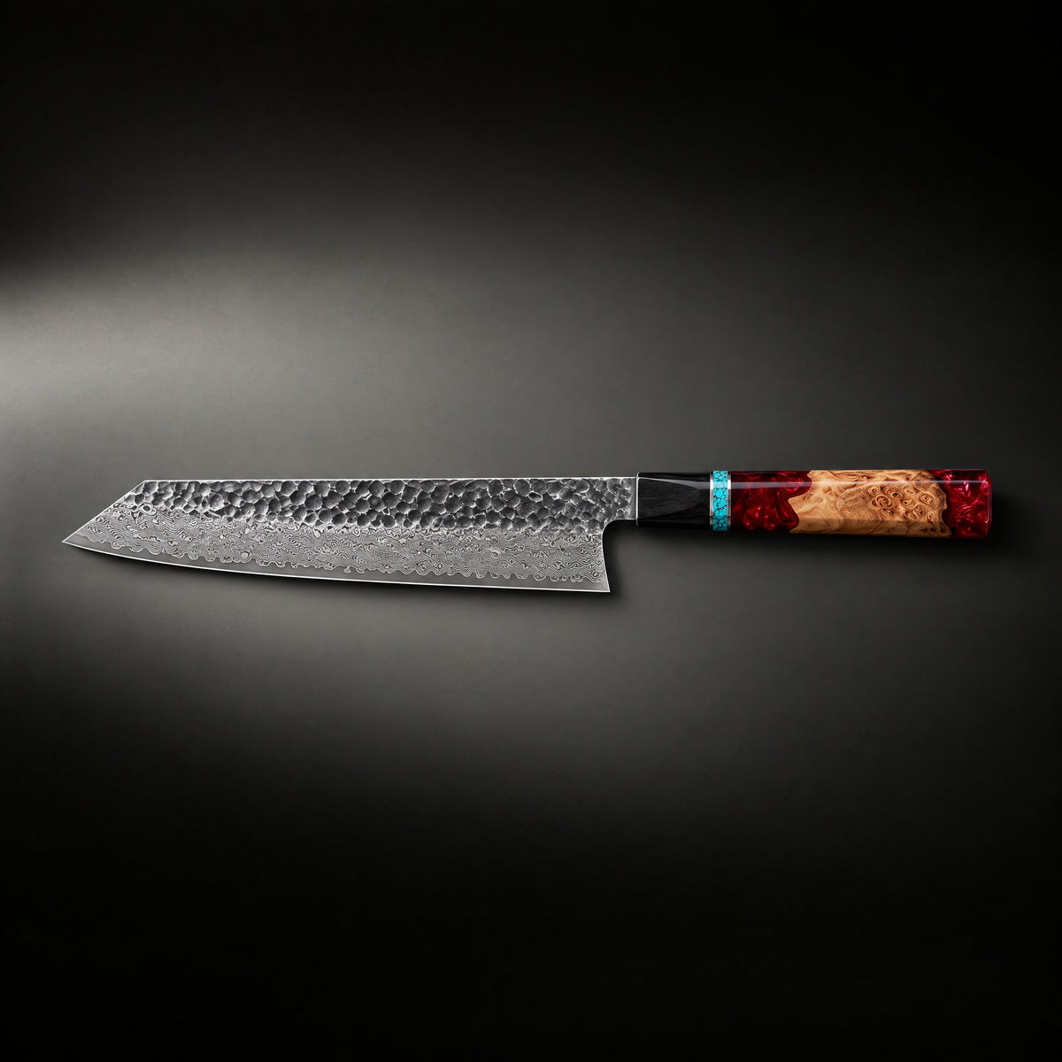 Tenryu Kiritsuke Knife, full side profile