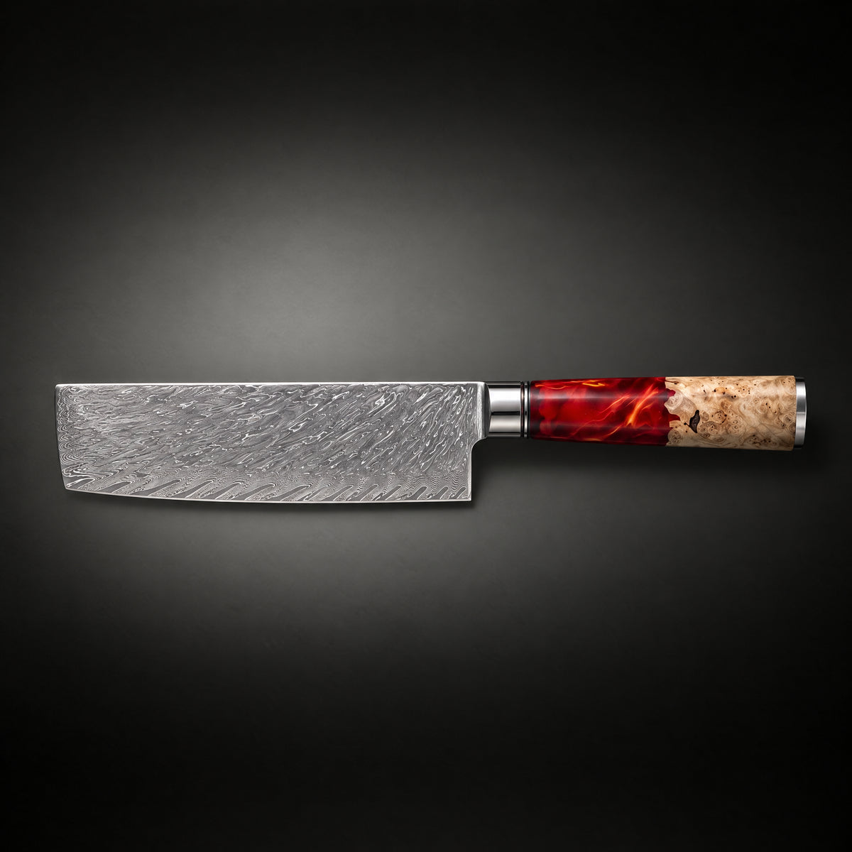 Akagi Nakiri Knife, full side profile