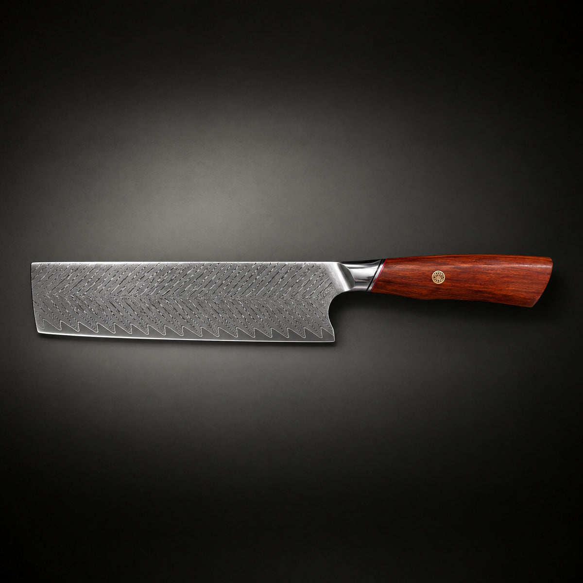Asama Nakiri Knife, full side profile