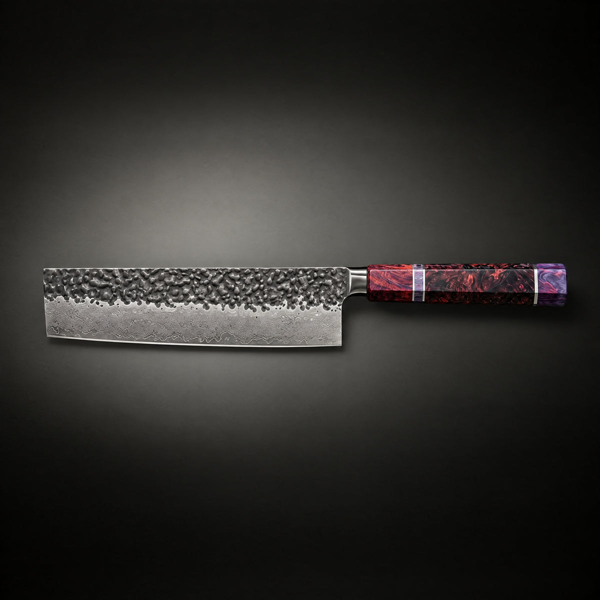 Kazan Nakiri Knife, full side profile