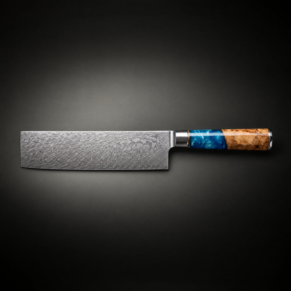Seiran Nakiri Knife, full side profile