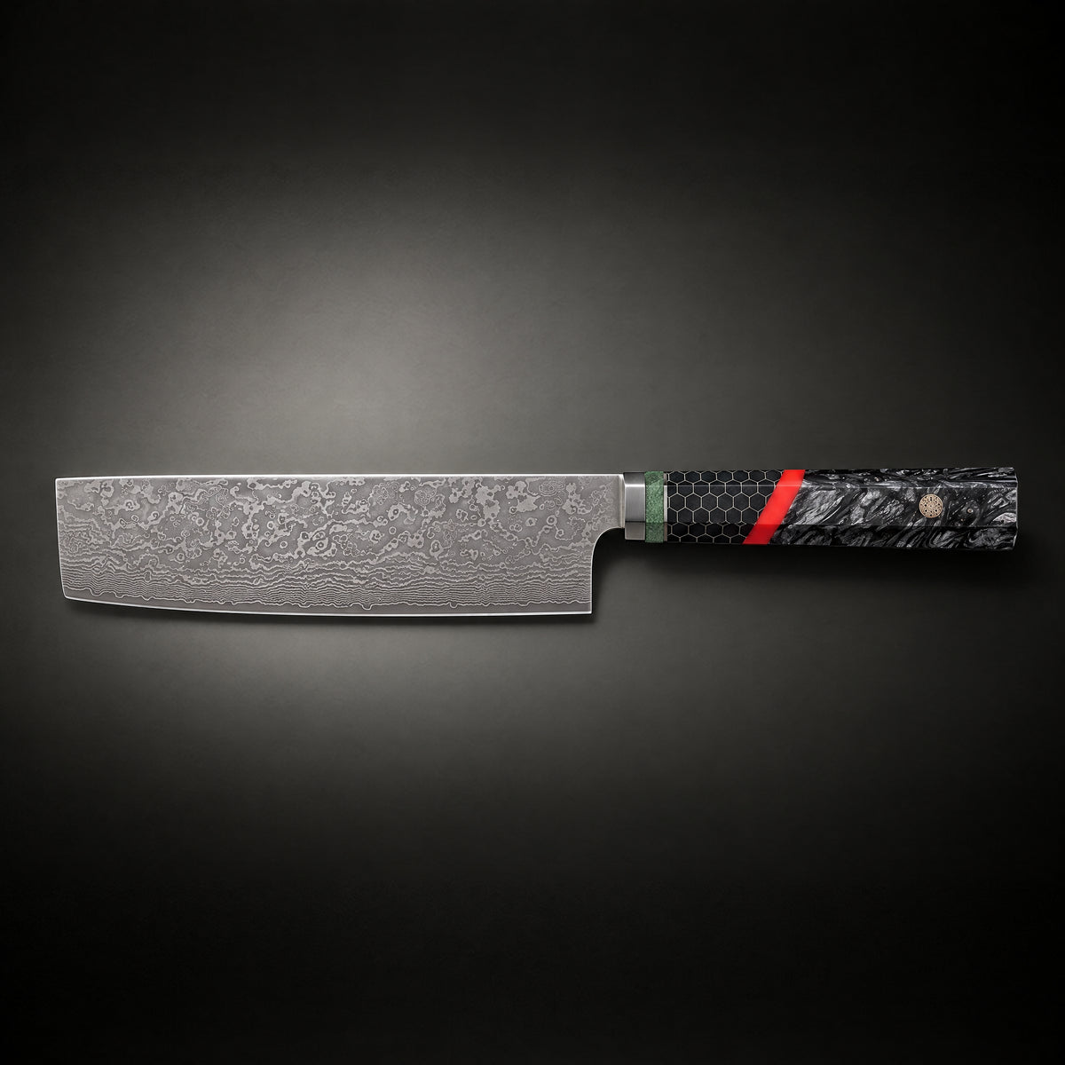 Shingen Nakiri Knife, full side profile