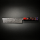 Shinzan Nakiri Knife, full side profile
