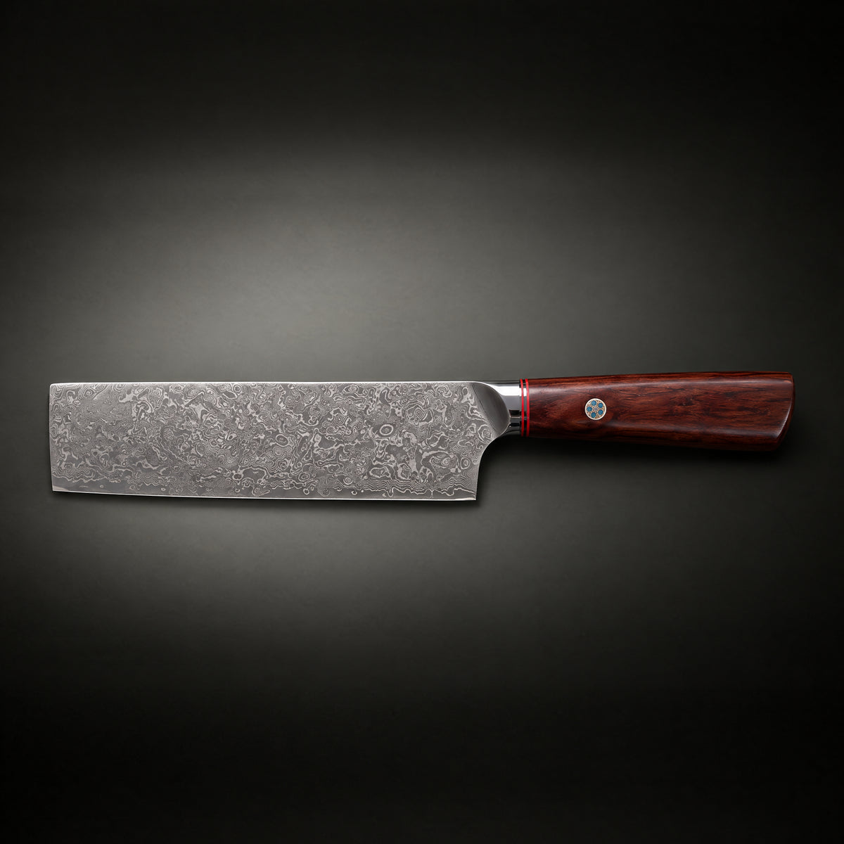 Takamori Nakiri Knife, full side profile
