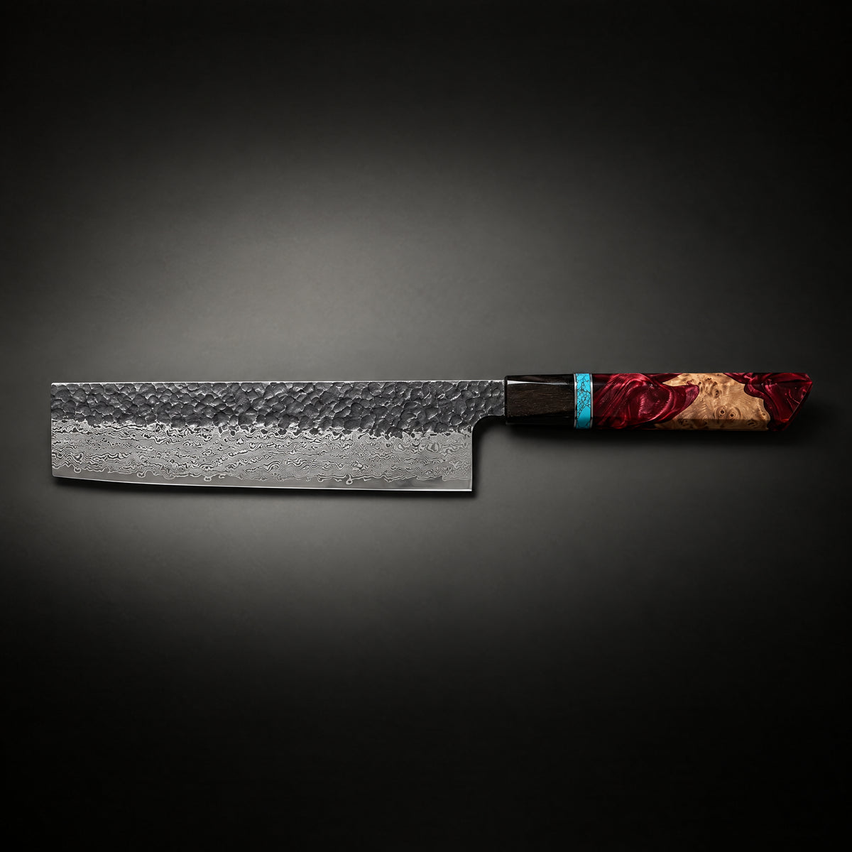 Tenryu Nakiri Knife, full side profile