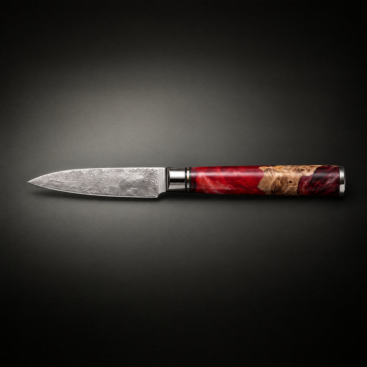 Akagi Paring Knife, full side profile