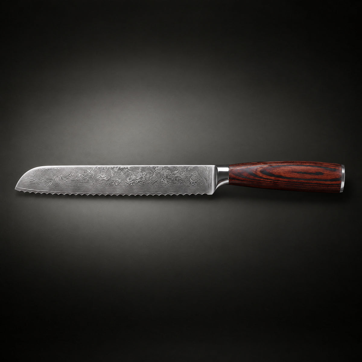Asahi Bread Knife, full side profile