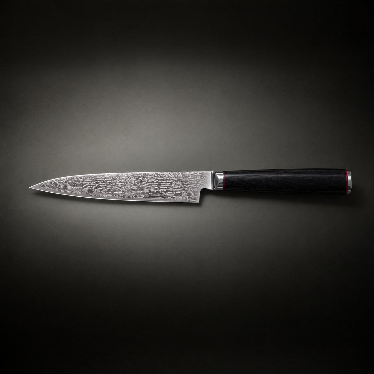 Kurogane Petty Knife, full side profile