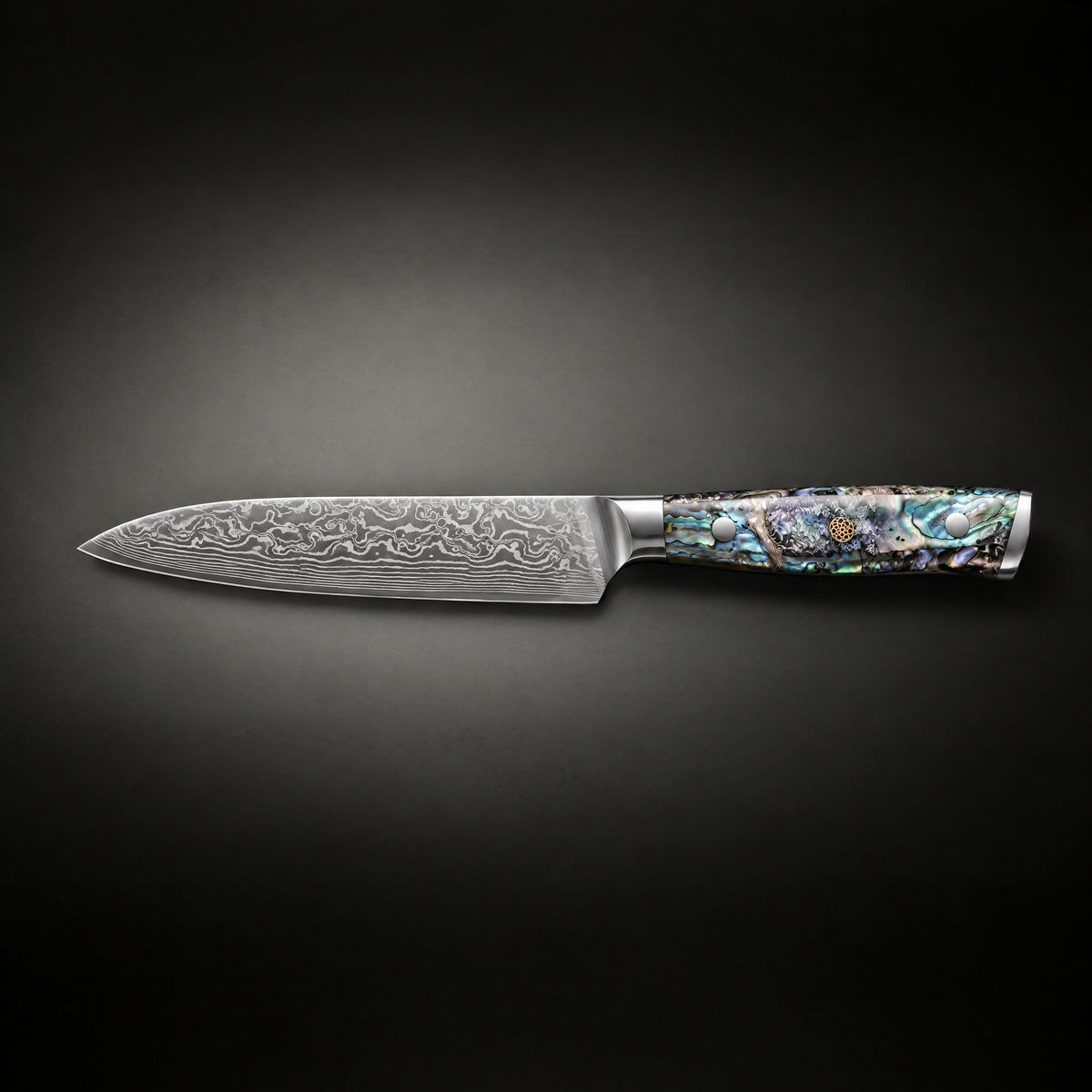 Ryujin Petty Knife, full side profile