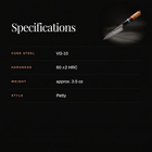 Tenryu Petty Knife specifications