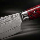Close-up of the kurenai paring knife blade and handle