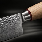 Close-up of the takumi paring knife blade and handle