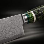 Close-up of the ibuki honesuki boning knife blade and handle