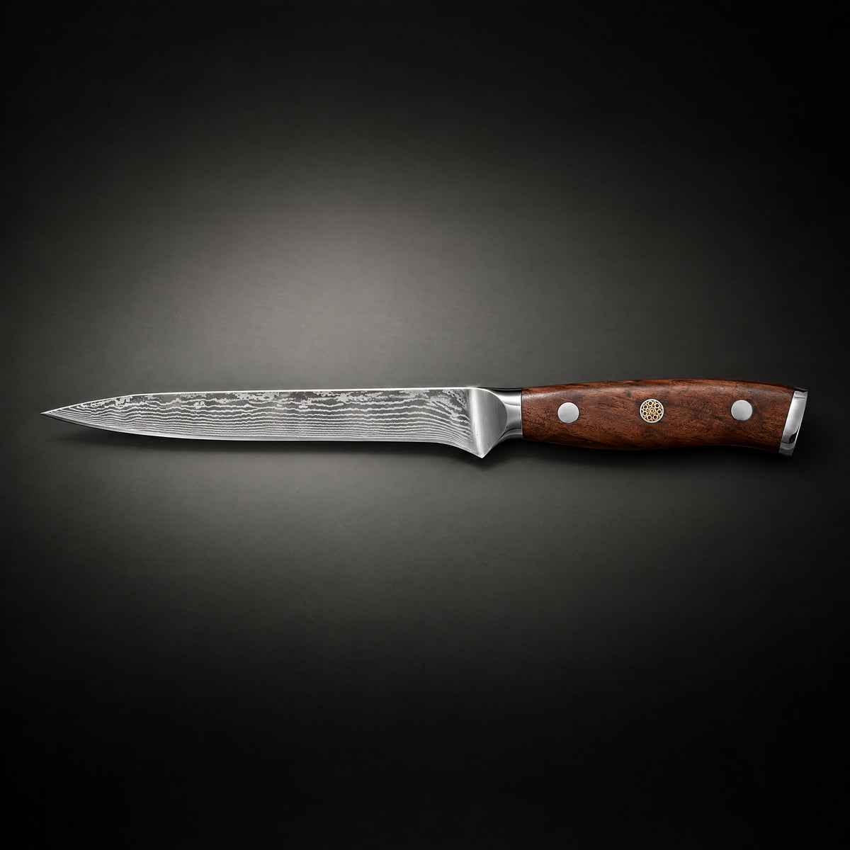Musashi Honesuki Boning Knife, full side profile