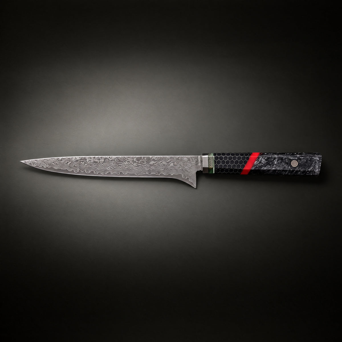Shingen Honesuki Boning Knife, full side profile
