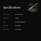 Daigo Utility Knife specifications